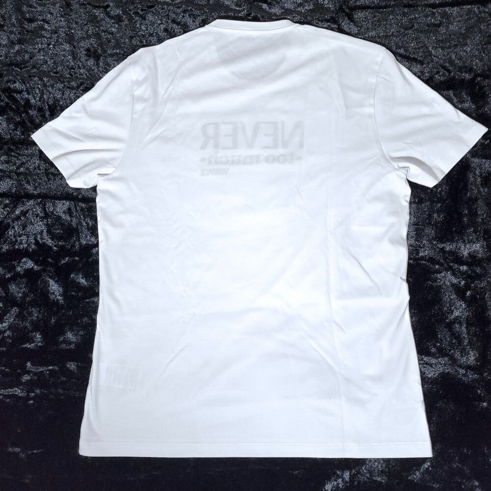 Versace Never Too Much T-Shirt White | Size 42 | MSRP $565 - Picture 6 of 7